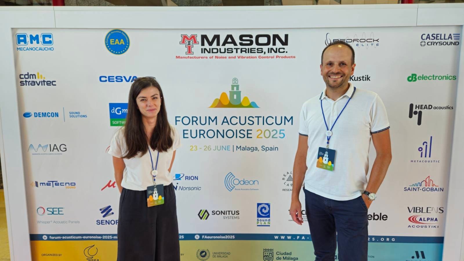 Silencions presents research at Forum Acusticum Euronoise 2025