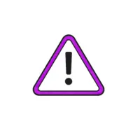 Warning triangle icon with exclamation mark — project challenge