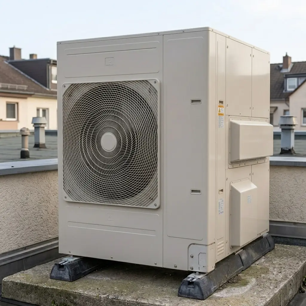 Large heat pump — Silencions s|HP| enclosure